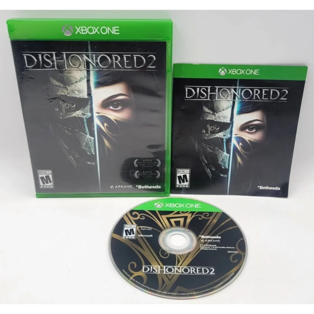Dishonored 2 - Microsoft Xbox One CIB COMPLETE IN BOX
